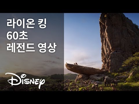 [라이온 킹] 60초 레전드 영상