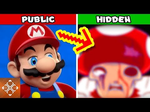 10 Nintendo DARK SECRETS That Made Kids Games Creepy
