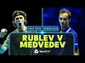 Andrey Rublev vs Daniil Medvedev: Every Point From Two EPIC Tiebreaks 🥵 | Nitto ATP Finals 2022