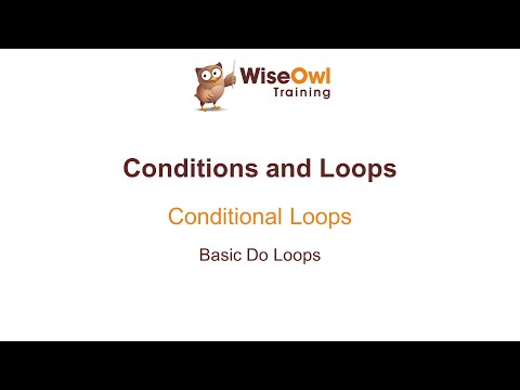 Excel VBA Online Course - 3.5.1 Basic Do Loops