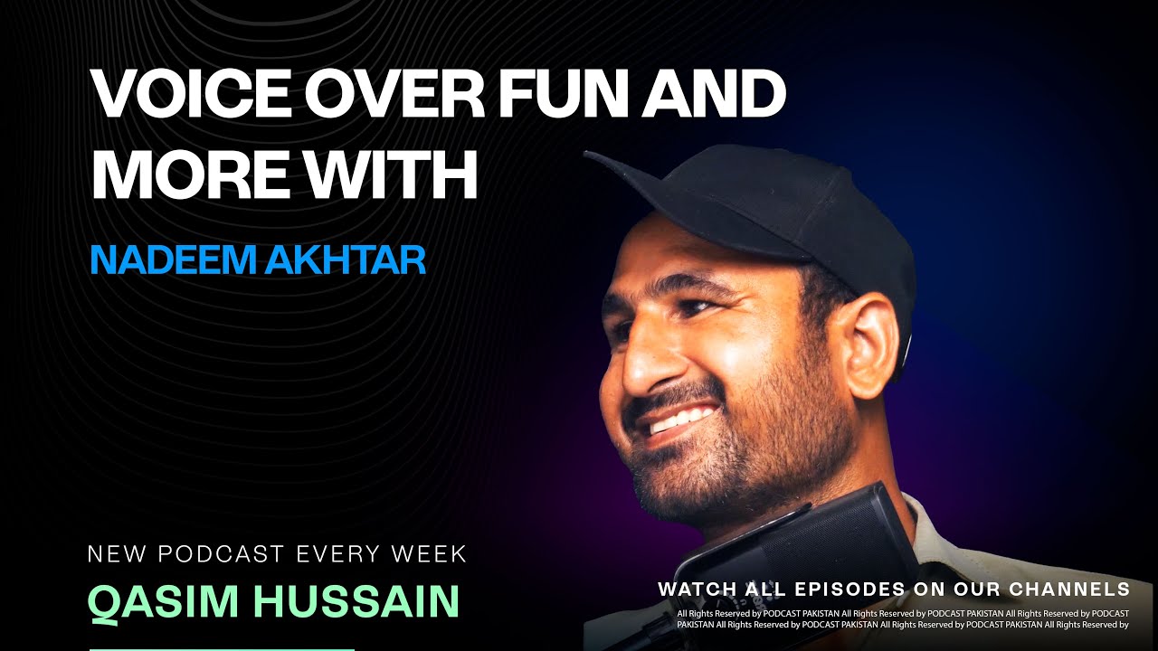 Voice over fun and more with nadeem akhtar
