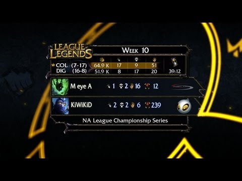 Recap: COL v DIG - LCS 2013 NA Spring W10D1