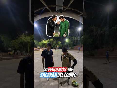 SI ME METEN GOL me SACARÁN del EQUIPO! 🥲🧤 #futbol #porterofutsal #porterofutsal