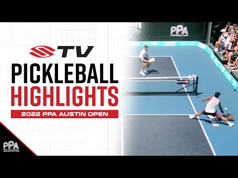 Tyson Mcguffin's PERFECT ATP Pickleball Highlight - 2022 PPA Austin Open Men's Singles