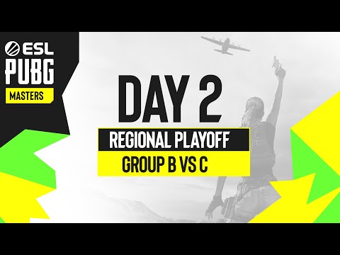 ESL PUBG Masters Phase 2 NA Regional Playoff - Day 2 (Group B vs. Group C)
