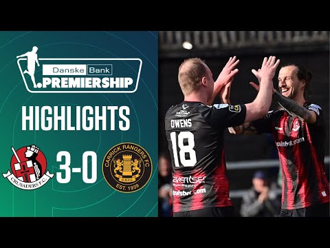 Crues turn on the second half style! | Crusaders 3-0 Carrick Rangers | Irish League Highlights