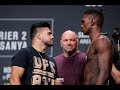 UFC 236: Israel Adesanya vs. Kelvin Gastelum Weigh-In Staredown - MMA Fighting