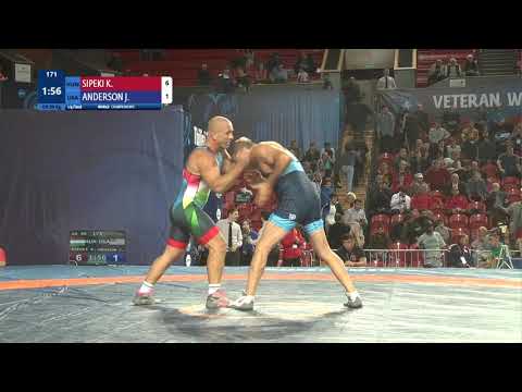 1/4 GR - 88 kg: K. SIPEKI (HUN) v. J. ANDERSON (USA)