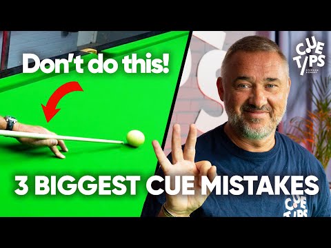 How To Correct The Three Most Common Cue Mistakes