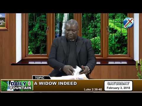 DAILY FOUNTAIN OF FEBRUARY 3, 2018 - VEN. M.K. IBITOYE