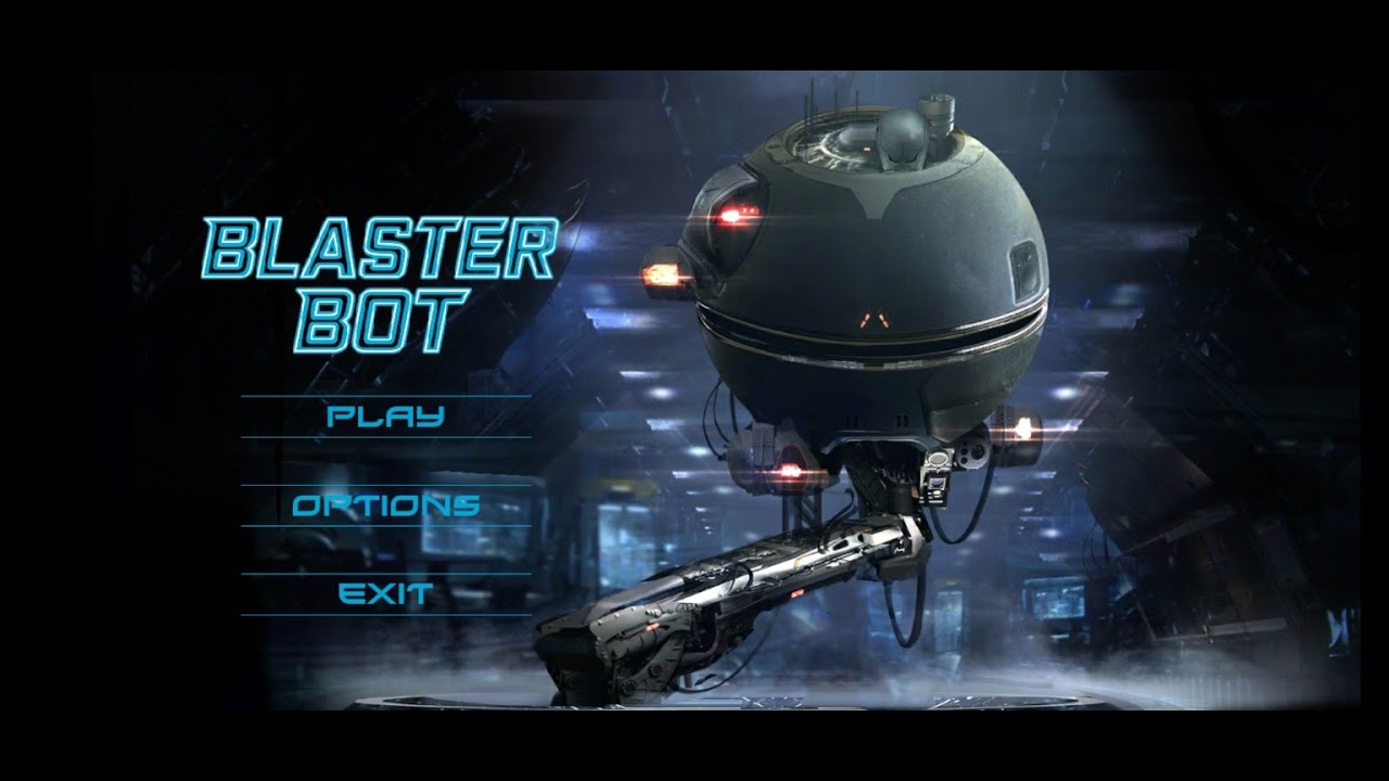 Blaster Bot Sci-fi Game