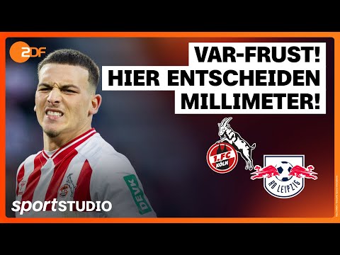 1. FC Köln – RB Leipzig | Bundesliga, 21. Spieltag 2025/26 | sportstudio
