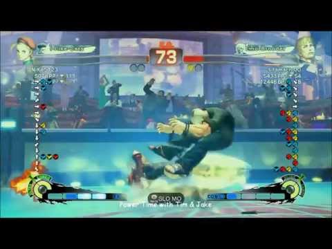 SSF4 AE: 2012 - NiKe5123 (Cammy) vs sitamachi00 (Cody) - Xbox Live Match