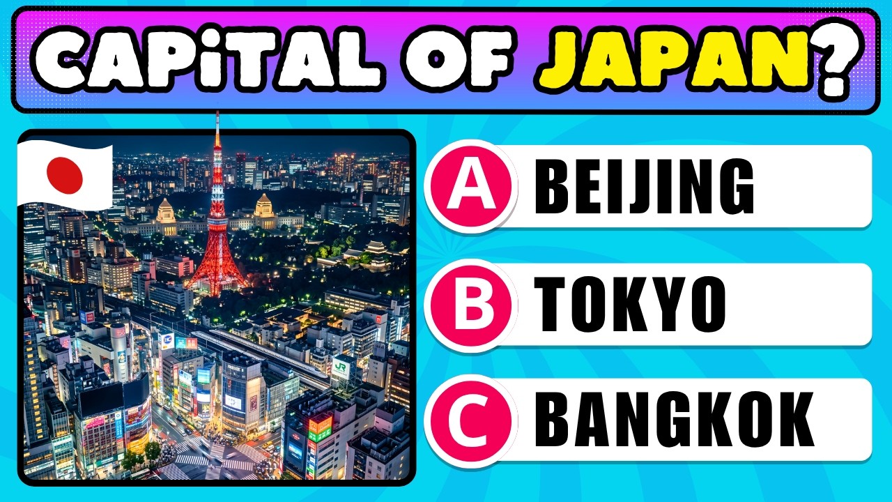Geography General Knowledge Quiz 🌎 | Can You Answer 25 Fast-Paced Questions?