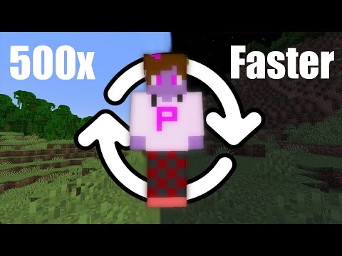 Insane Speed: Pants - Minecraft 500x Faster!