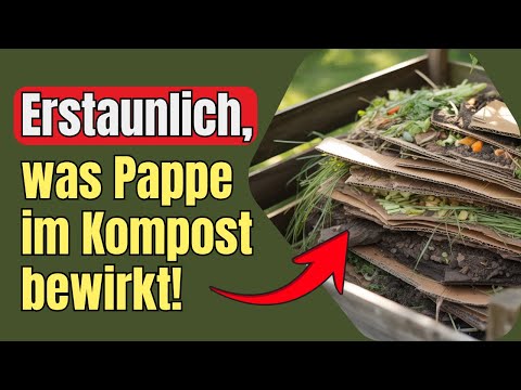 Kompostieren mit Kartons: So wird Pappe zu Turbo-Humus