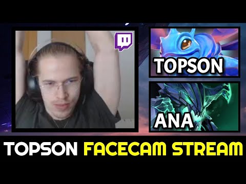 TOPSON Intense Game vs ANA 6 Slotted Outworld Destroyer — STREAM with FACECAM