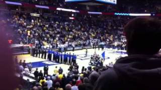 Amileigha Blue sings National Anthem @ Marquette game