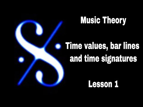 🎼  Grade 1 Music Theory - Time Values, Bar Lines and Time Signatures - Lesson 1