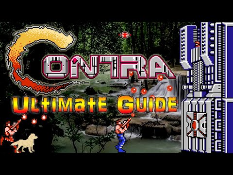 #Contra #Probotector Contra NES - ULTIMATE GUIDE - ALL Stages, ALL Bosses - With or Without Spread!