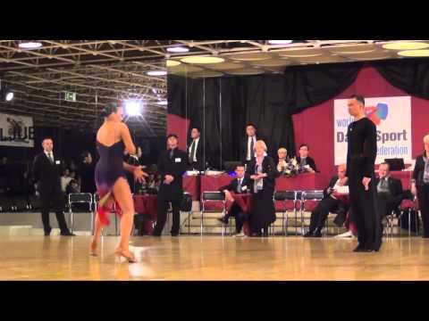Ljubljana Open 2013 - World Open LAT - solo Samba - Alexandr Shmonin & Maria Kolmakova