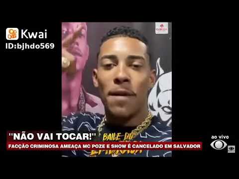 FACCÃO DO BDM AMEAÇA MC POZE É SHOW E CANCELADO EM SALVADOR