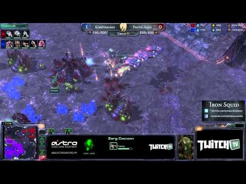 Iron Squid 2012 - Group D - Show #13 - AcerNerchio (Z) vs Fnatic.Alive (T)