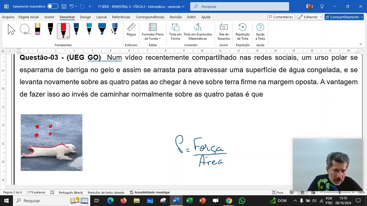 FÍSICA - HIDROSTÁTICA