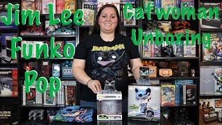 Catwoman Funko POP (DC Collection by Jim Lee) POP Tee/ Funko POP Unboxing