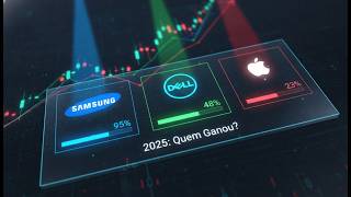 O RELATÓRIO FINAL DE 2025: Quem Ganhou a Guerra dos Notebooks? (Samsung, Dell ou Apple?)