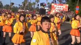 Desfile de las Rosas (Rose Parade) 2018 / Kyoto Tachibana High School Green Band (edited)