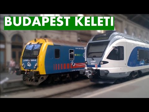 【Budapest】Trains at Keleti Station