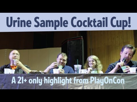 Urine sample Cocktail (21+ highlight) - Iron Bartender at @PlayOnCon 2013