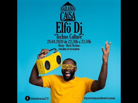 Sesión Elfö Dj :Deep, Hard & Techno, Streaming BeC 28/04/2020