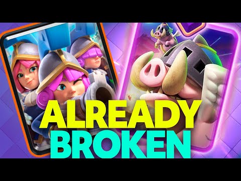 EVO HOGS Are BROKEN in Clash Royale🔥! (New Meta Deck November 2025)