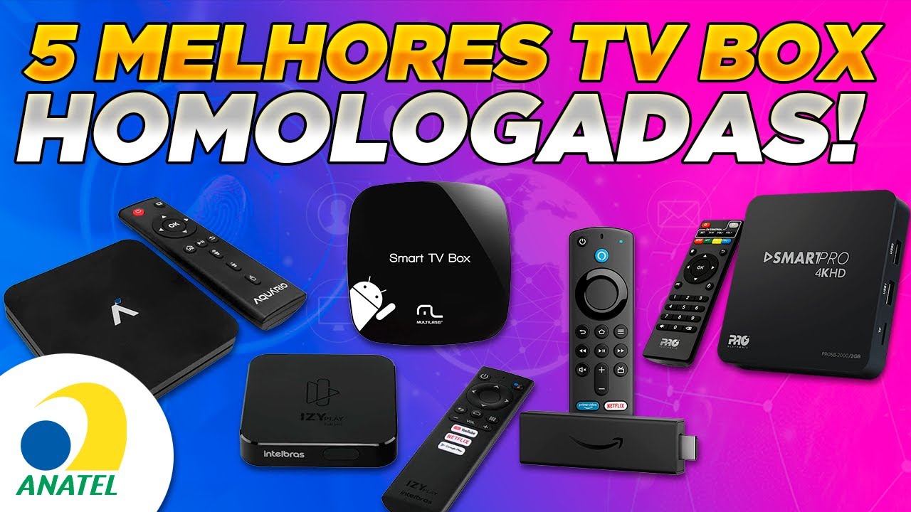 5 MELHORES TV BOX HOMOLOGADAS PARA COMPRAR