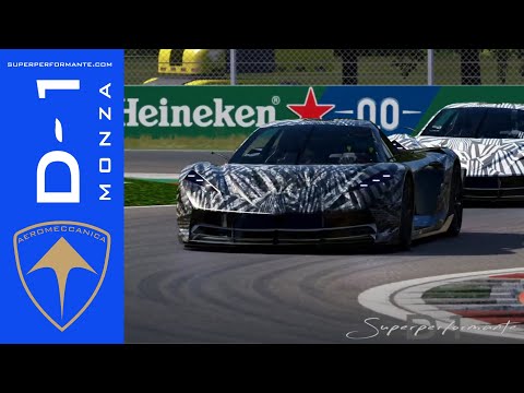 Angelelli Automobili Superperformante D-ONE D-1 S Monza Test Track
