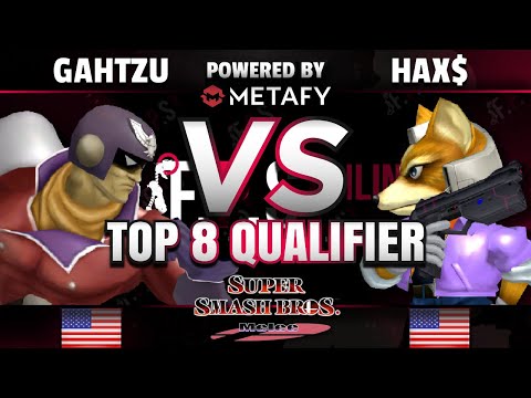 FPS4 Online - Revenge | Gahtzu (Captain Falcon) vs. EMG | Hax$ (Fox) - Melee Top 8 Qualifier