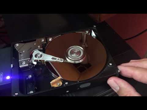 HDD CLICK OF DEATH - what it sounds and looks like!