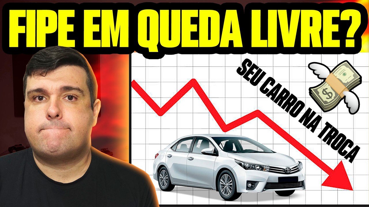 PREÇO do CARRO USADO DESPENCA na TROCA: AVALIAÇÃO em QUEDA LIVRE! E AGORA? O QUE FAZER?