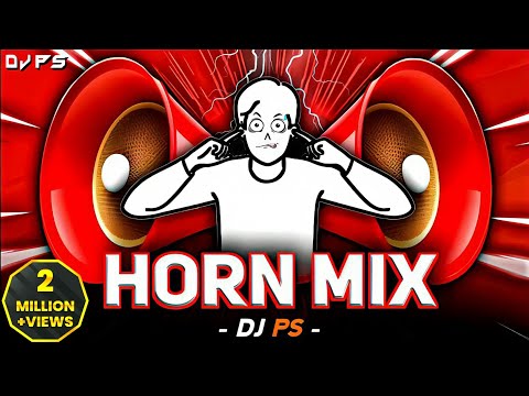 DHOL MIX VS COMPETION ALL HORN REMIX 📯 | DJ PS | NEW HORN MIX 2024