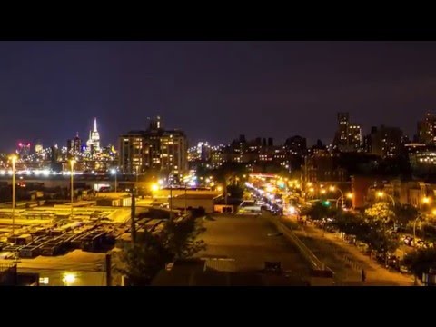 Brooklyn Rooftop Sunset Timelapse