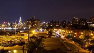 Brooklyn Rooftop Sunset Timelapse
