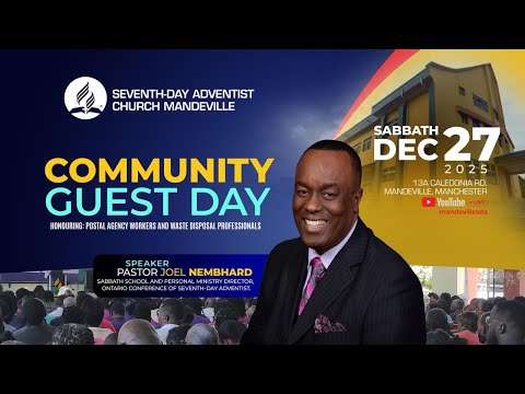 Sabbath Worship December 27th,2025 | "Called to be Faithful" | Pastor Joel Nembhard