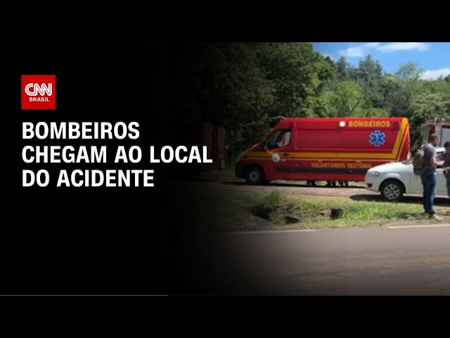 Veja o local do acidente de ônibus no RS | CNN BRASIL