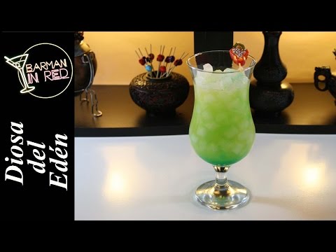 COCTELES CON VODKA: DIOSA DEL EDÉN