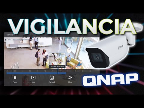Sistema de vigilancia profesional con QNAP
