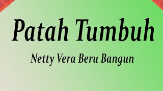 Download lagu Patah Tumbuh Hilang Berganti Netty Vera Beru Bangun mp3
