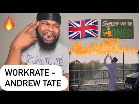 AMERICAN REACTS🔥 WorkRate - Andrew Tate [Music Video] | GRM Daily