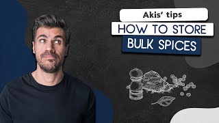 How to Store Bulk Spices | Akis Petretzikis by Akis Kitchen